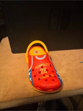McDonald’s All American Croc keychain